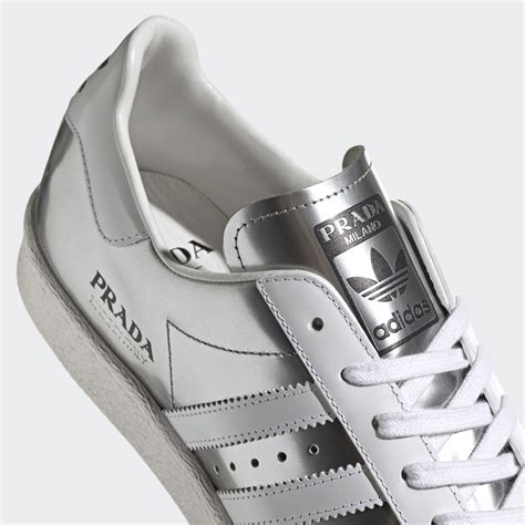 prada x adidas superstars|prada x adidas superstar silver.